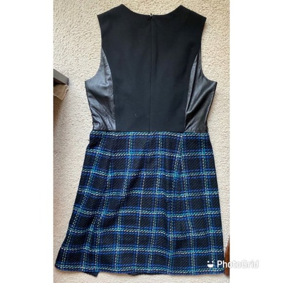 Shoshanna Everett Plaid combo Marlee dress - Picture 12 of 16